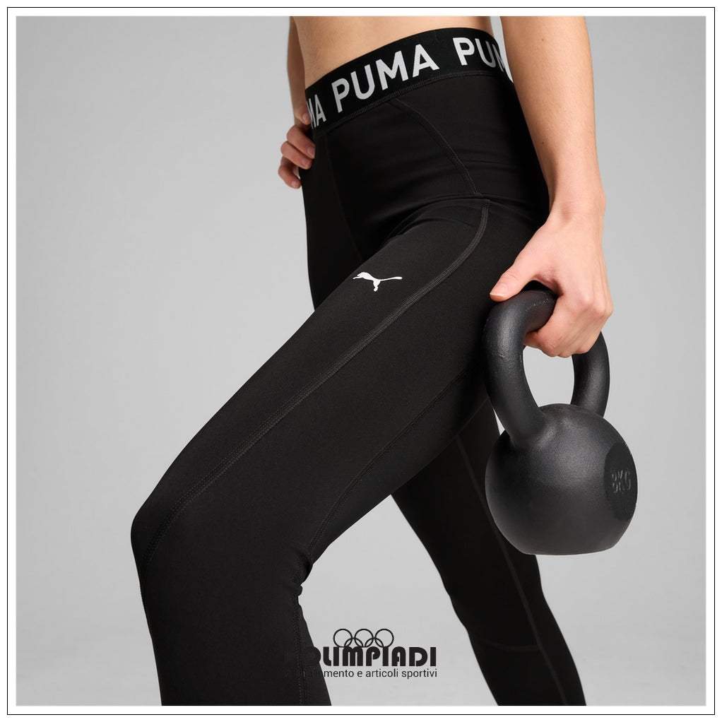 Leggings Sportivi Donna Puma Strong High-Waist Neri - 526000-01