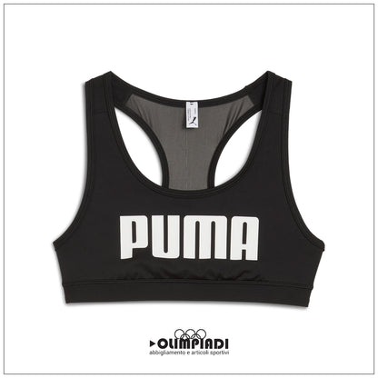 Reggiseno Sportivo Donna Puma 4Keeps Bra Nero - 528154-01