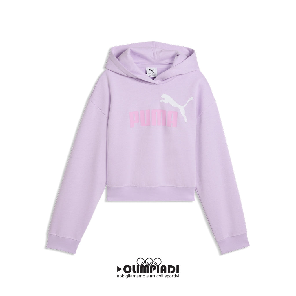 Felpa con Cappuccio Bambina e Ragazza Puma ESS 2 Color Lilla - 690717-46