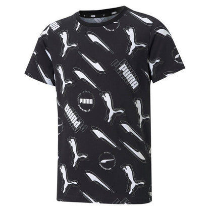 T SHIRT ALPHA AOP JR B PUMA