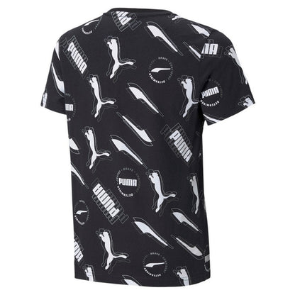 T SHIRT ALPHA AOP JR B PUMA