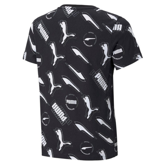 T SHIRT ALPHA AOP JR B PUMA