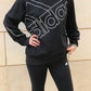 FELPA CREW FT ADIDAS W