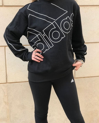 FELPA CREW FT ADIDAS W