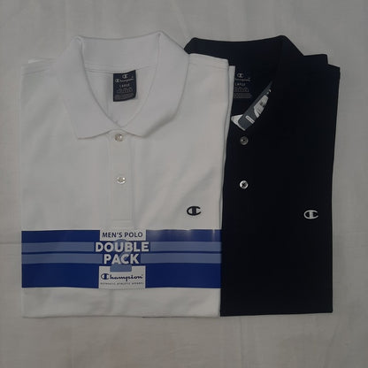 2 POLO U CHAMPION COT PIQUET