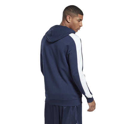 FELPA ZIP C/C FT REEBOK