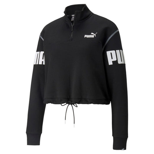 FELPA HALF-ZIP POWER PUMA W