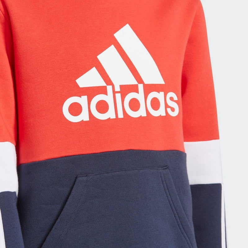 FELPA C/C  COLORBLOCK ADIDAS JR