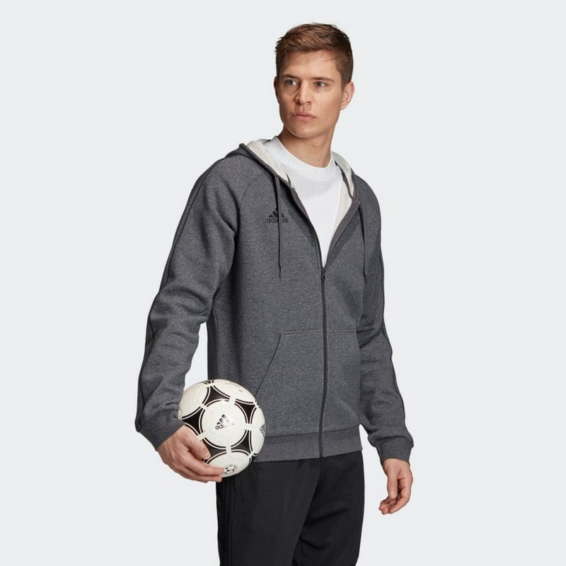 FELPA ZIP C/C CORE 18 ADIDAS