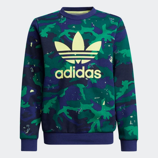 FELPA CREW ADIDAS JR