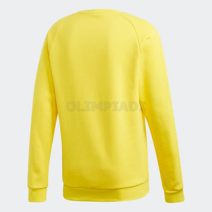FELPA CREW CORE18 GIALLO