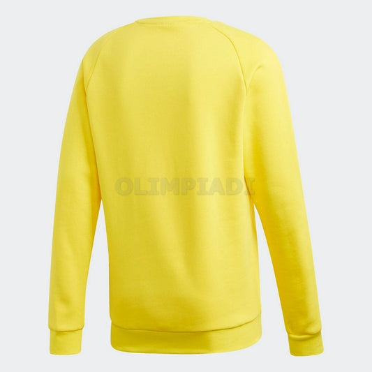 FELPA CREW CORE18 GIALLO