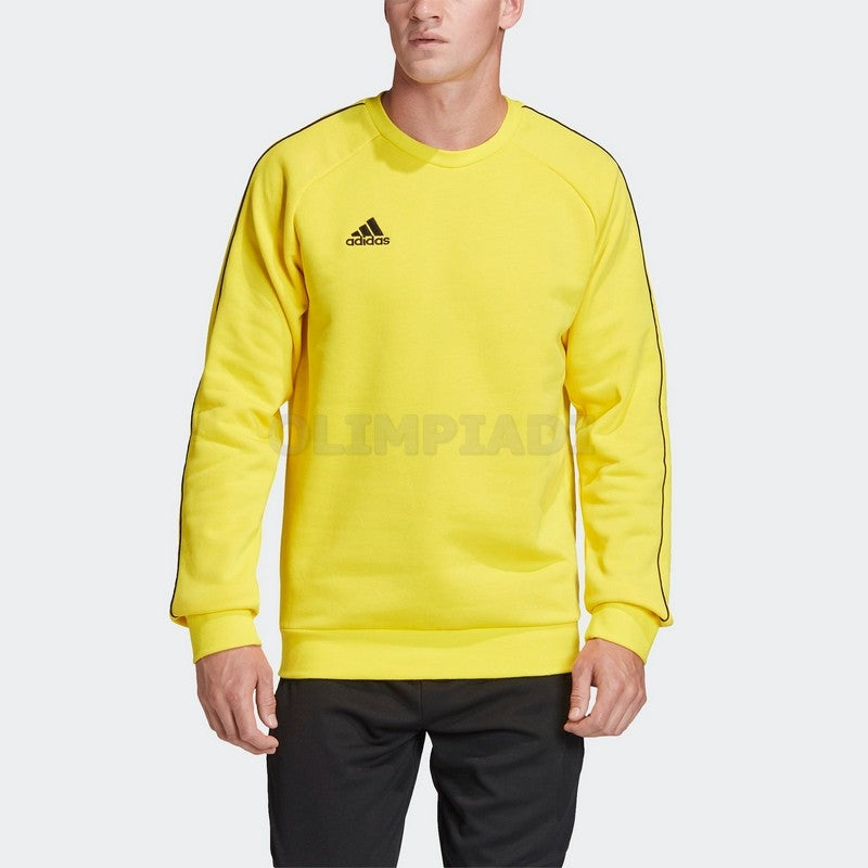 FELPA CREW CORE18 GIALLO