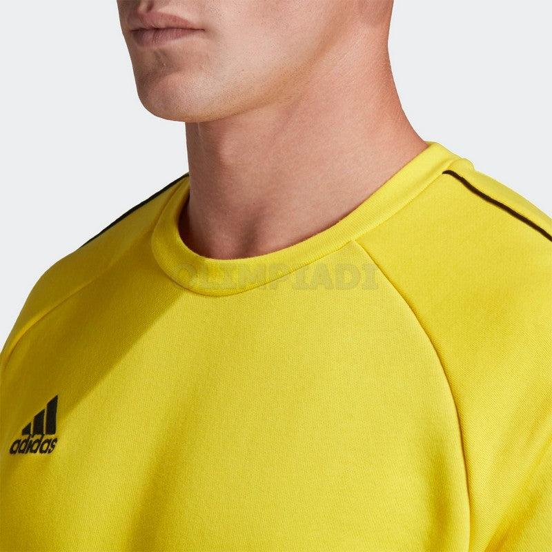 FELPA CREW CORE18 GIALLO