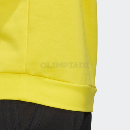 FELPA CREW CORE18 GIALLO