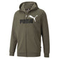 FELPA CAPPUCCIO ZIP U PUMA