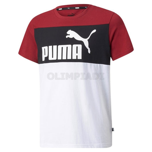 T SHIRT ESS COLORBLOCK B JR