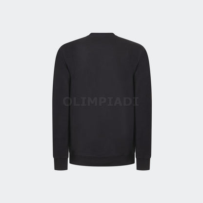 FELPA CREW STARTER UOMO NERO