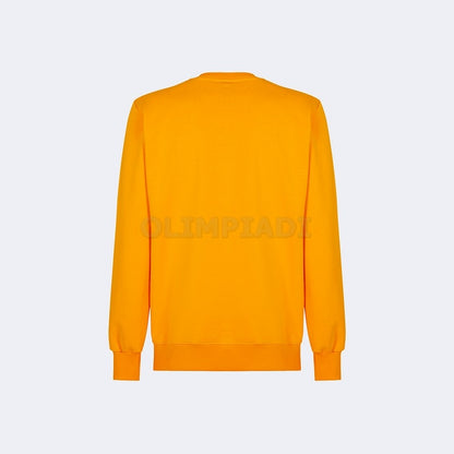 FELPA CREW UOMO STARTER GIALLO OCRA