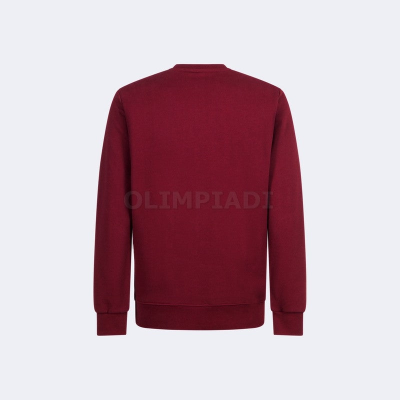 FELPA CREW MINILOGO STARTER UOMO BORDEAUX