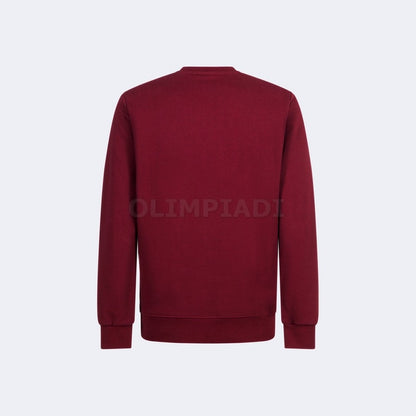 FELPA CREW MINILOGO STARTER UOMO BORDEAUX