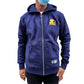 FELPA FULL ZIP CAPPUCCIO UOMO STARTER BLU
