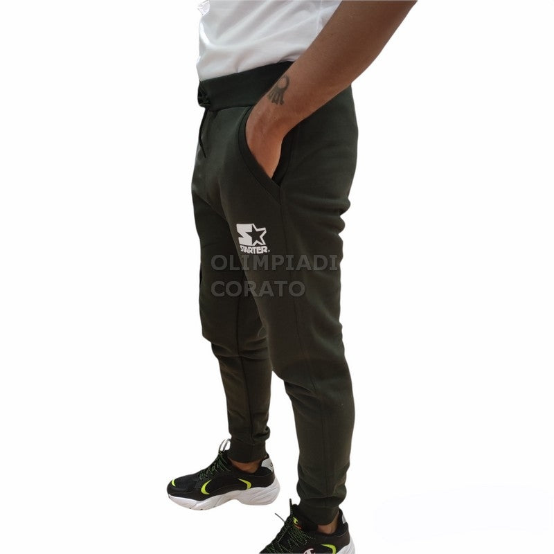 PANTALONE POLSINO U STARTER VERDE MILITARE
