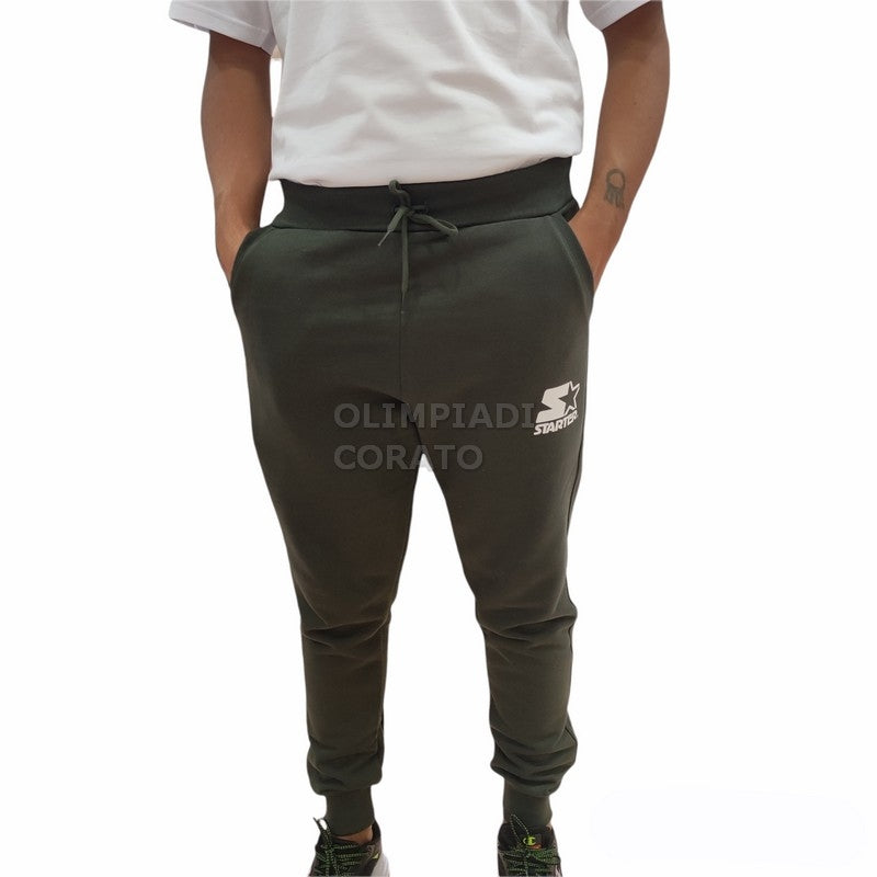 PANTALONE POLSINO U STARTER VERDE MILITARE