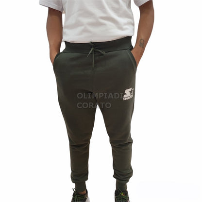 PANTALONE POLSINO U STARTER VERDE MILITARE