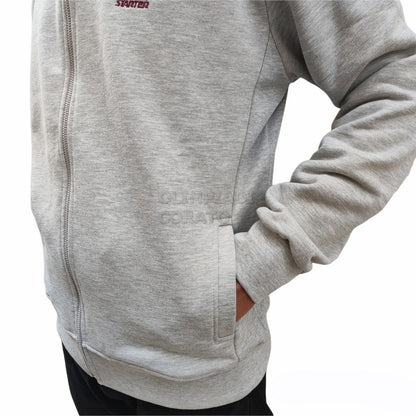 FELPA ZIP U STARTER GRIGIO