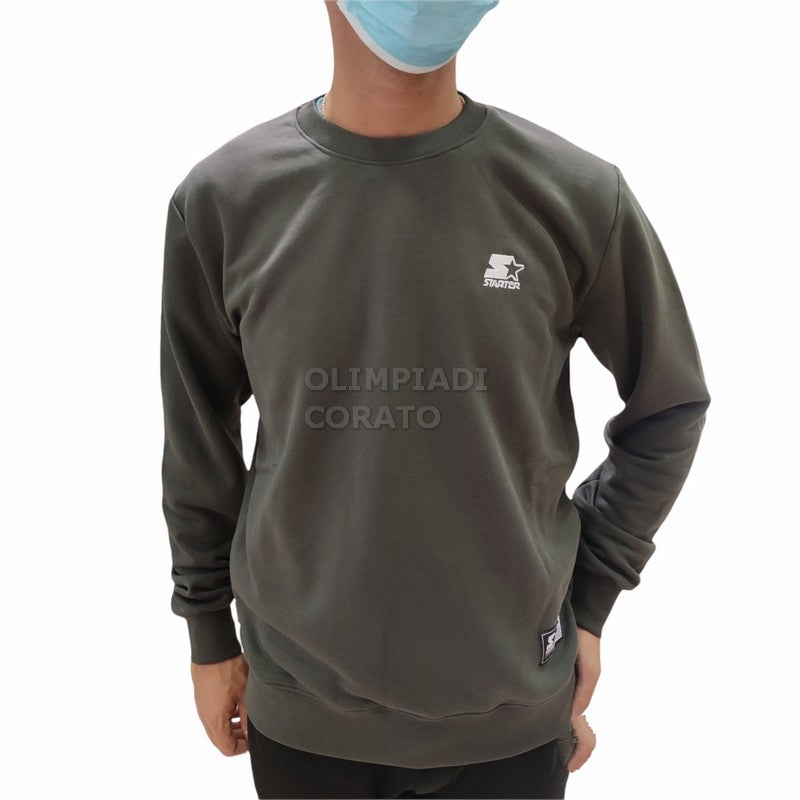 Crew Neck Felpa Militare Champion CHAMPION Mens Graphic Sweatshirt