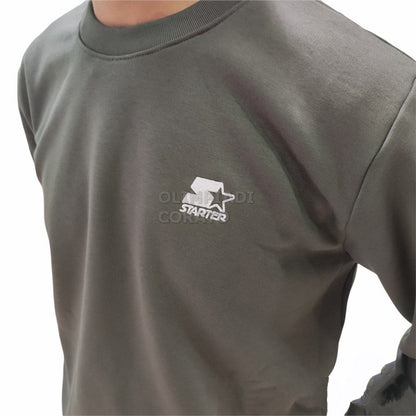 FELPA CREW U STARTER VERDE MILITARE