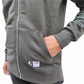 FELPA ZIP CAPPUCCIO U STARTER VERDE MILITARE
