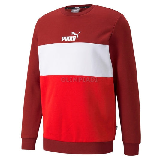 FELPA CREW COLORBLOCK  PUMA