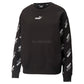 FELPA CREW AOP W PUMA