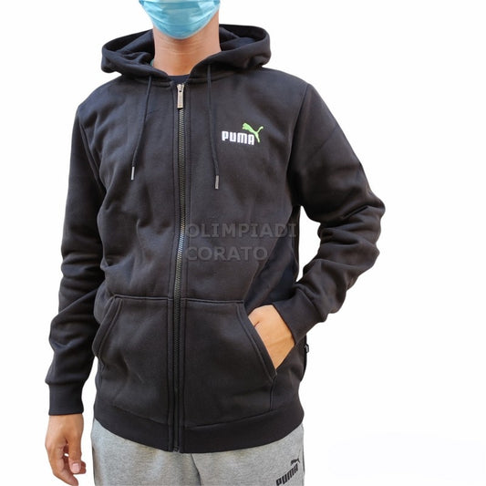 FELPA ZIP CAPPUCCIO PUMA U