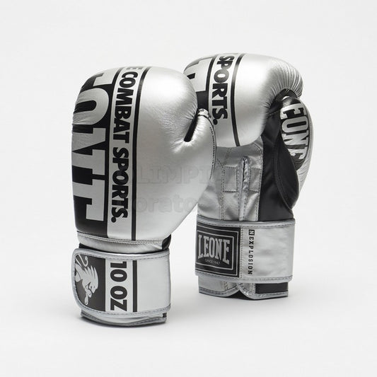 GUANTI BOXE NEXPLOSION GN322-ARG LEONE