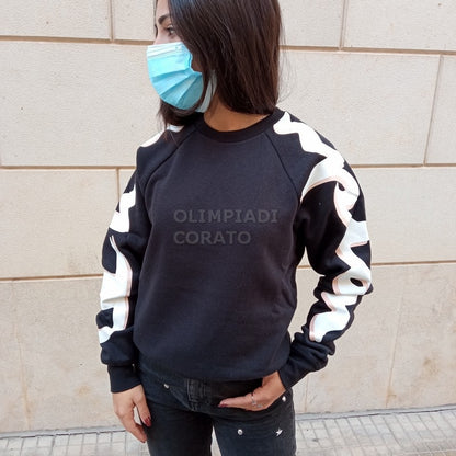 FELPA CREW CROPTOP CHAMPION W