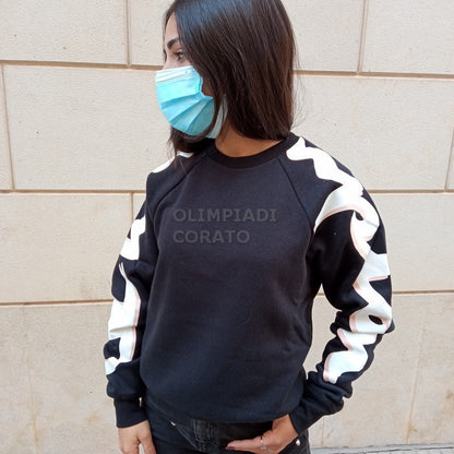 FELPA CREW CROPTOP CHAMPION W