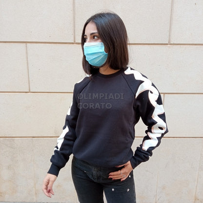 FELPA CREW CROPTOP CHAMPION W