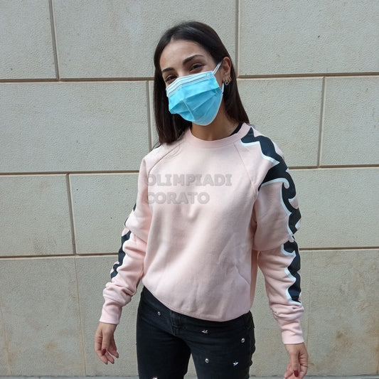 FELPA CREW CROPTOP CHAMPION W
