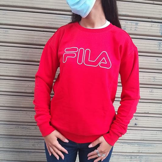 FELPA CREW LARA FT FILA