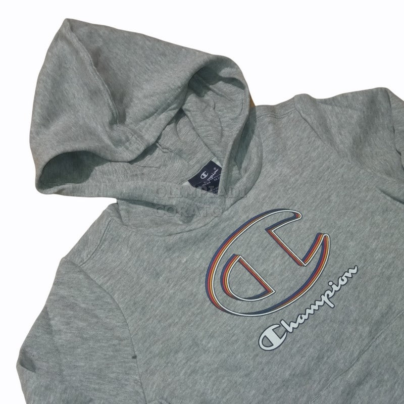 FELPA JR CAPPUCCIO CHAMPION GRIGIO