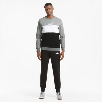 FELPA CREW COLORBLOCK PUMA