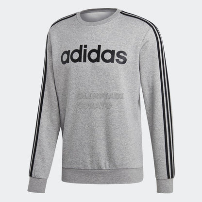 FELPA CREW ADIDAS GRIGIO M