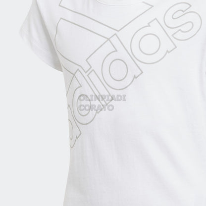 T SHIRT JR G ADIDAS BIANCO