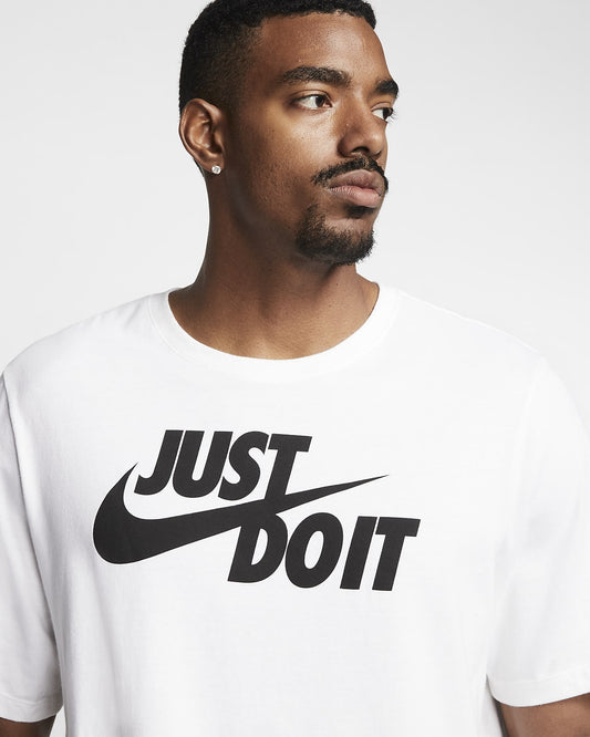 T SHIRT MC JUST DO IT NIKE BIANCO