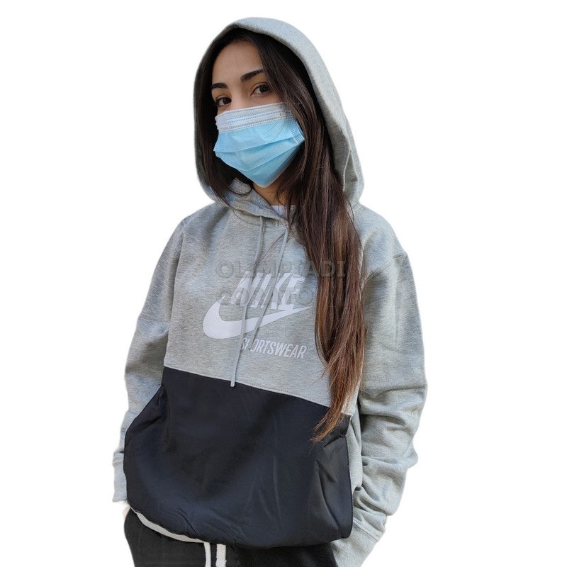 FELPA CAPPUCCIO NIKE DONNA