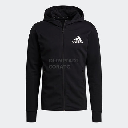 FELPA ZIP CAPPUCCIO U ADIDAS PROMOZIONE
