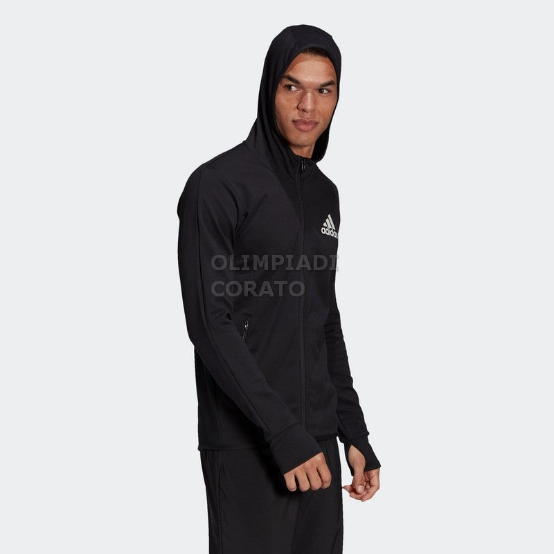 FELPA ZIP CAPPUCCIO U ADIDAS PROMOZIONE